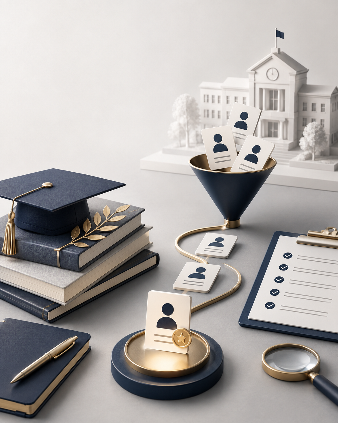Reviewing candidate profiles for education roles